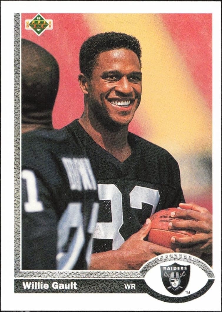 1991 Upper-Deck Willie Gault #292 trading card
