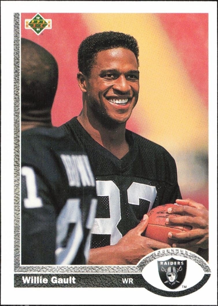 1991 Upper-Deck Willie Gault #292 trading card