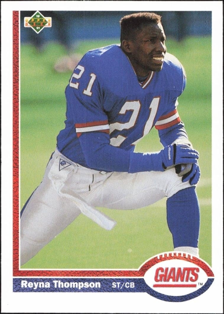 1991 Upper-Deck Reyna Thompson #290 trading card