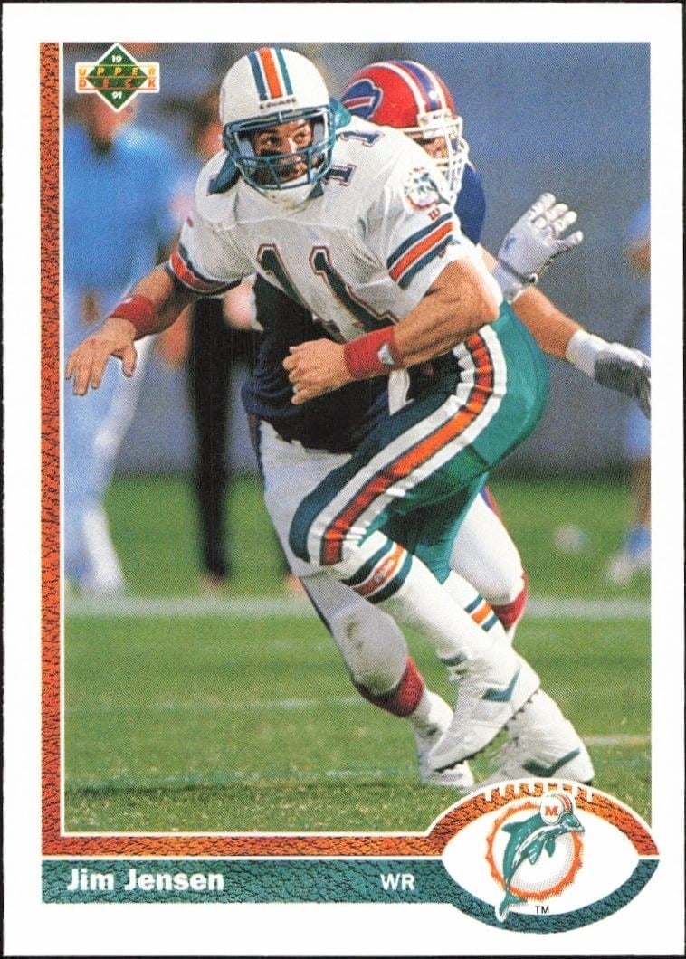 1991 Upper-Deck Jim Jensen #251 trading card