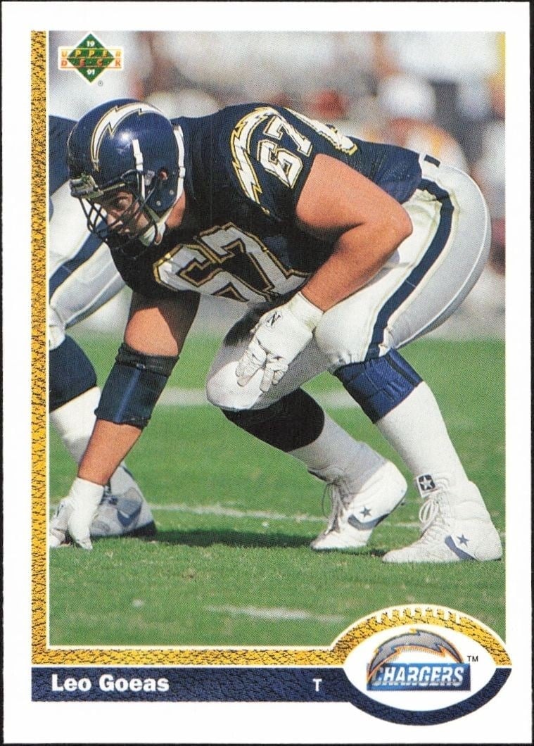 1991 Upper-Deck Leo Goeas #216 trading card