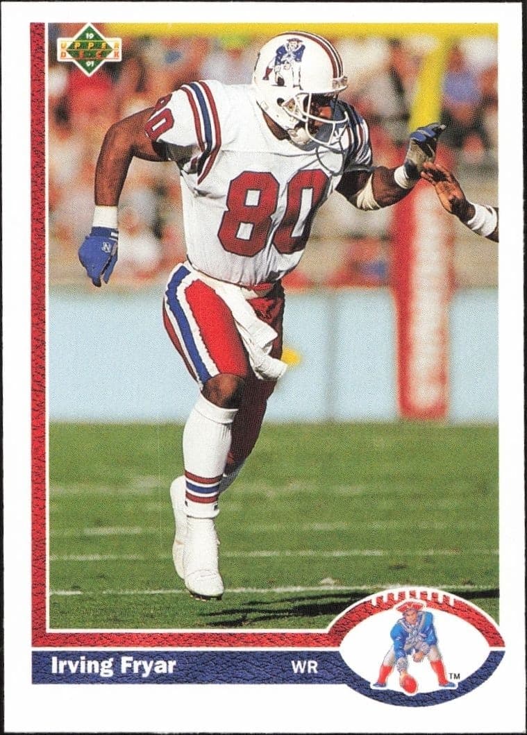 1991 Upper-Deck Irving Fryar #270 trading card