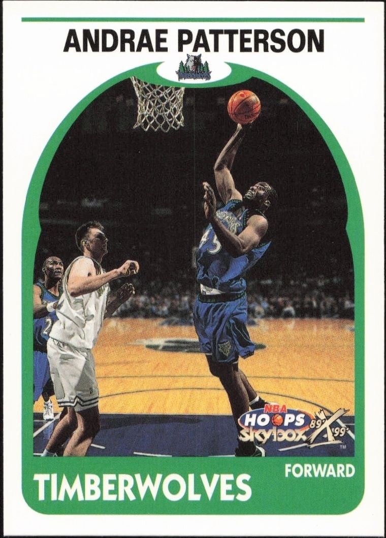 1999-00 Skybox NBA Hoops Decade Andrae Patterson #46 trading card
