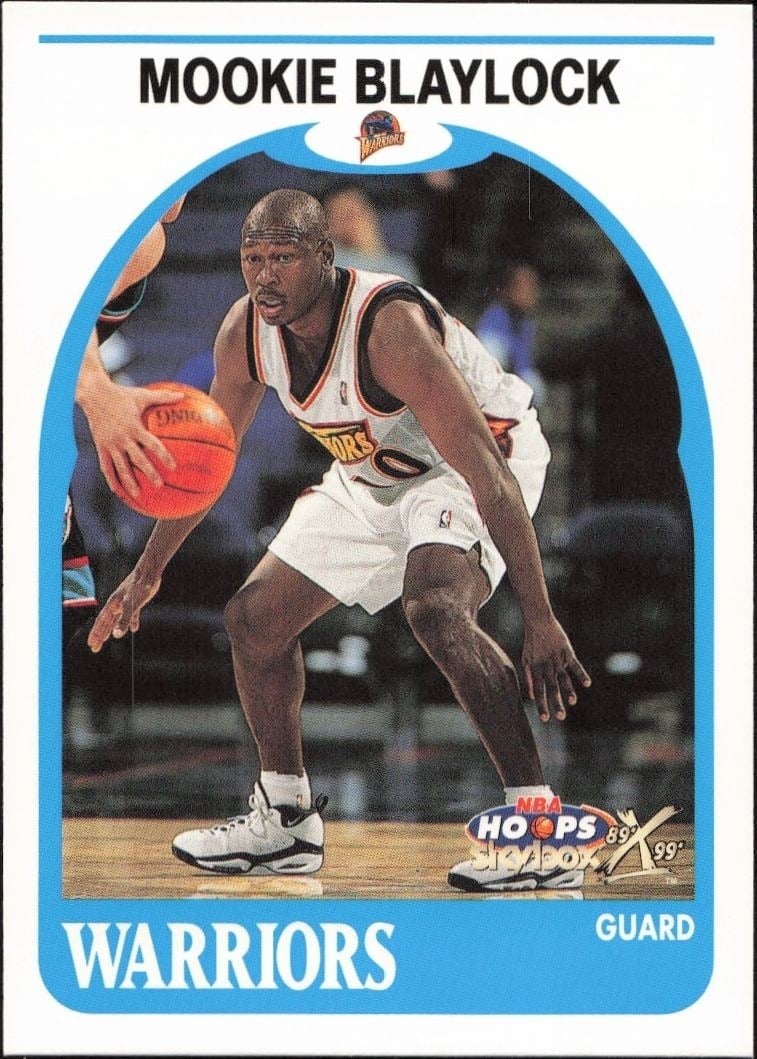 1999-00 Skybox NBA Hoops Decade Mookie Blaylock #2 trading card