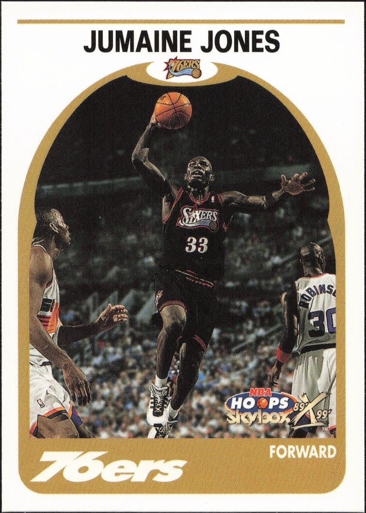 1999-00 Skybox NBA Hoops Decade Jumaine Jones #26 trading card