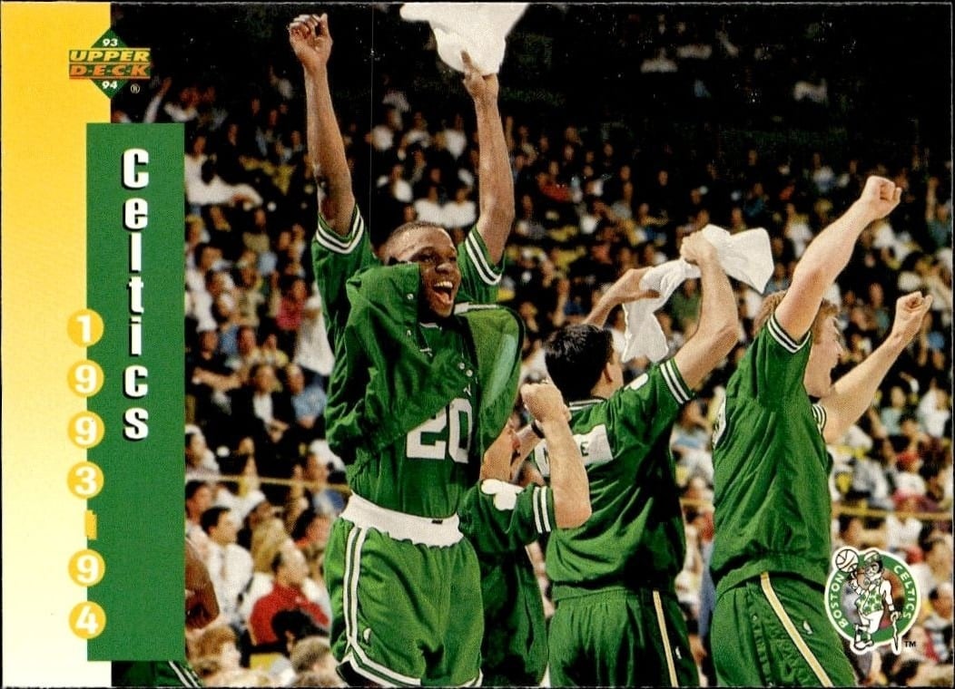 1993-94 Upper-Deck Collector's Choice Boston Celtics #211 trading card