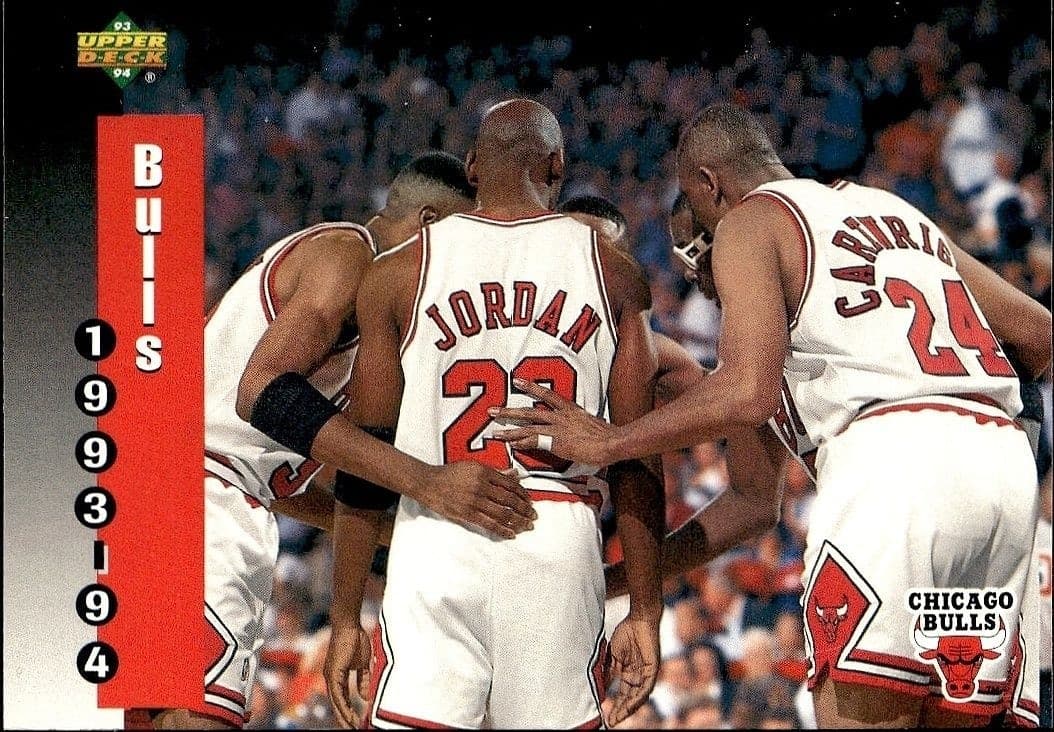 1993-94 Upper-Deck Collector's Choice Chicago Bulls #213 trading card