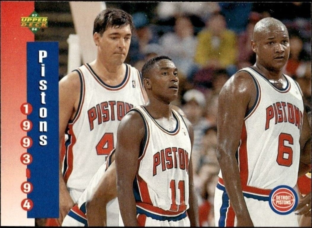 1993-94 Upper-Deck Collector's Choice Detroit Pistons #217 trading card