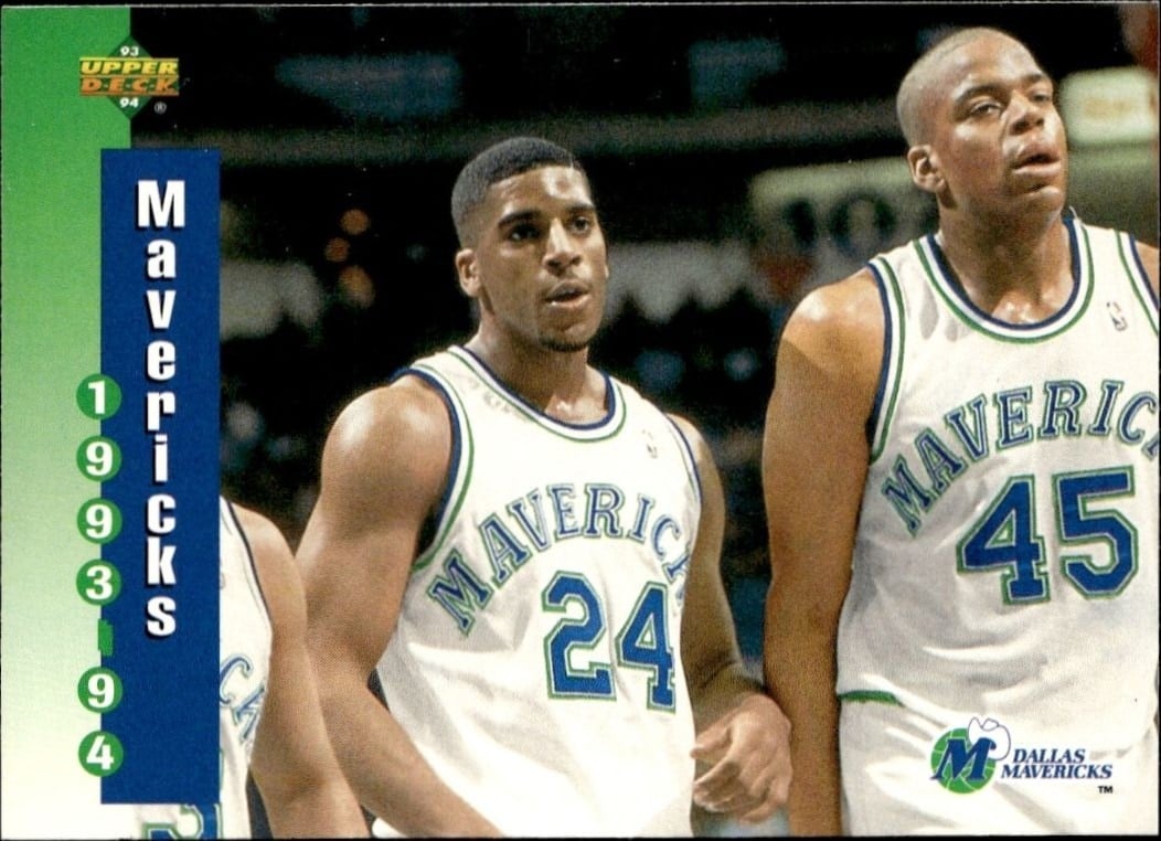 1993-94 Upper-Deck Collector's Choice Dallas Mavericks #215 trading card
