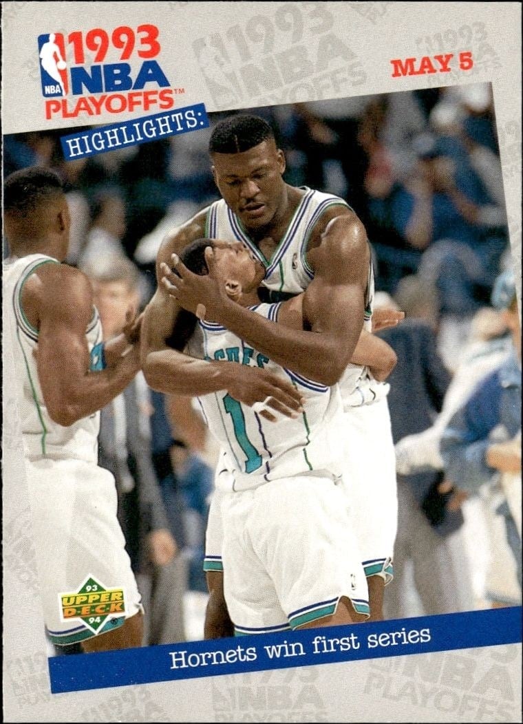 1993-94 Upper-Deck Collector's Choice Larry Johnson #194 trading card