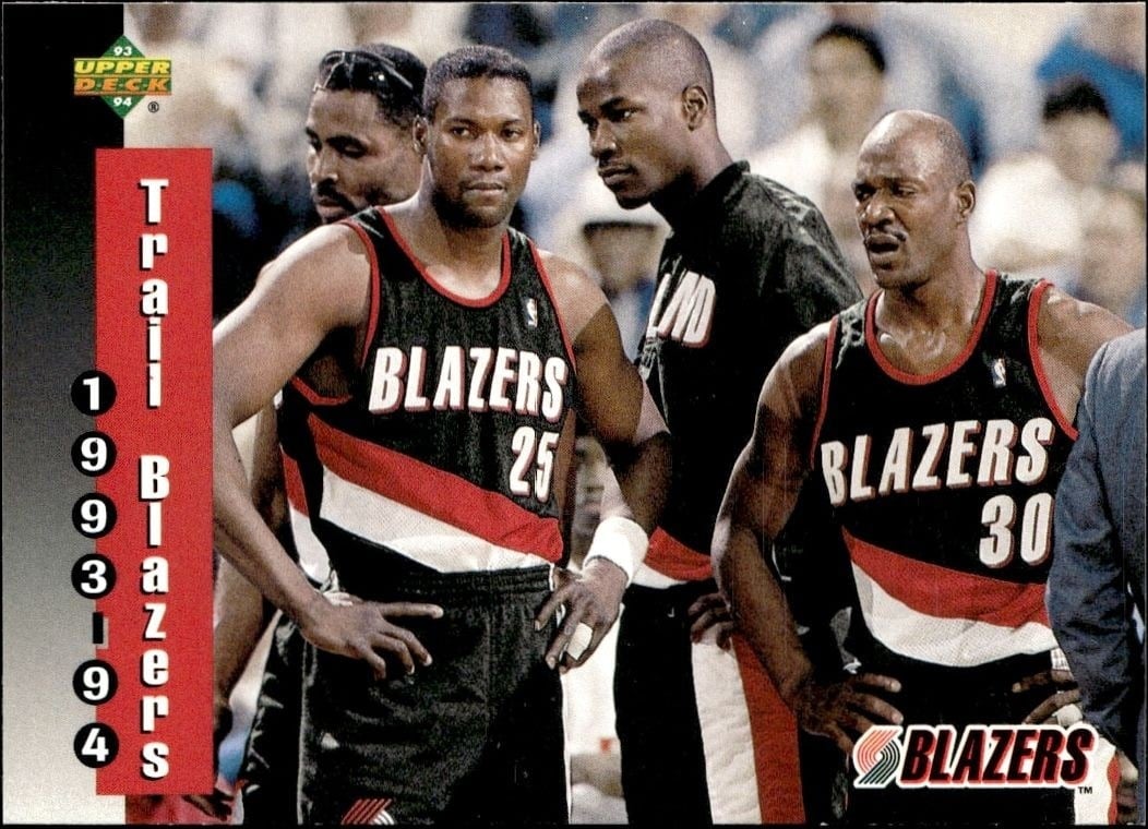 1993-94 Upper-Deck Collector's Choice Portland Trail Blazers #231 trading card