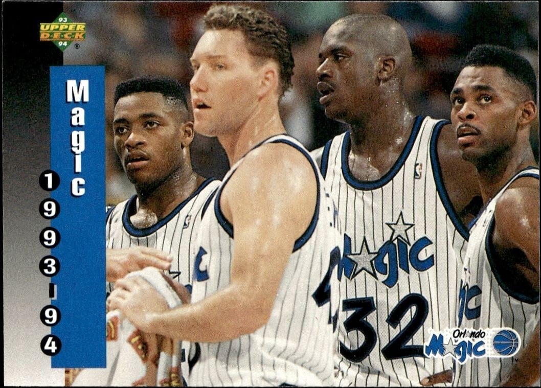 1993-94 Upper-Deck Collector's Choice Orlando Magic #228 trading card