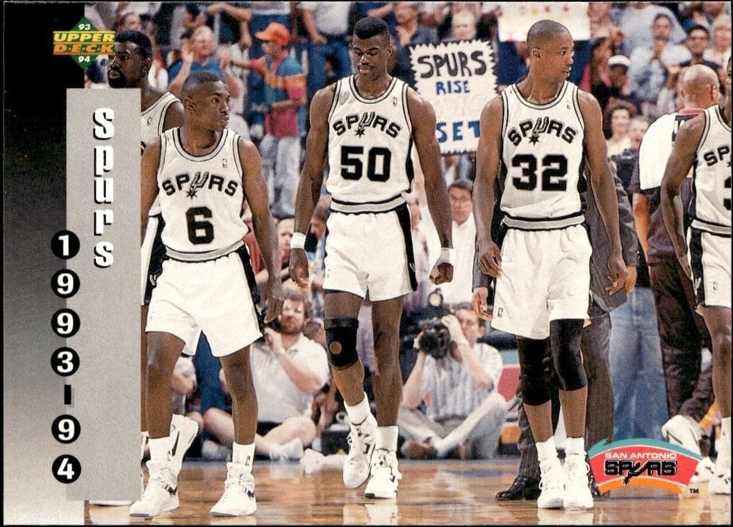 1993-94 Upper-Deck Collector's Choice San Antonio Spurs #233 trading card