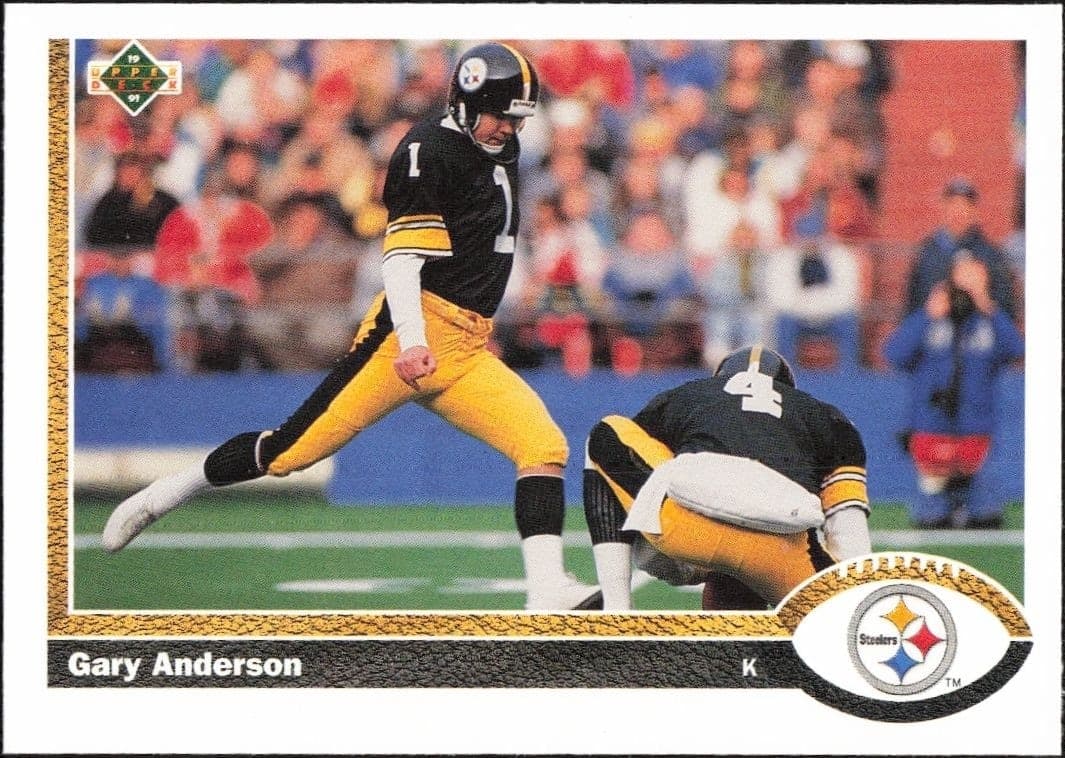 1991 Upper-Deck Gary Anderson #488 trading card