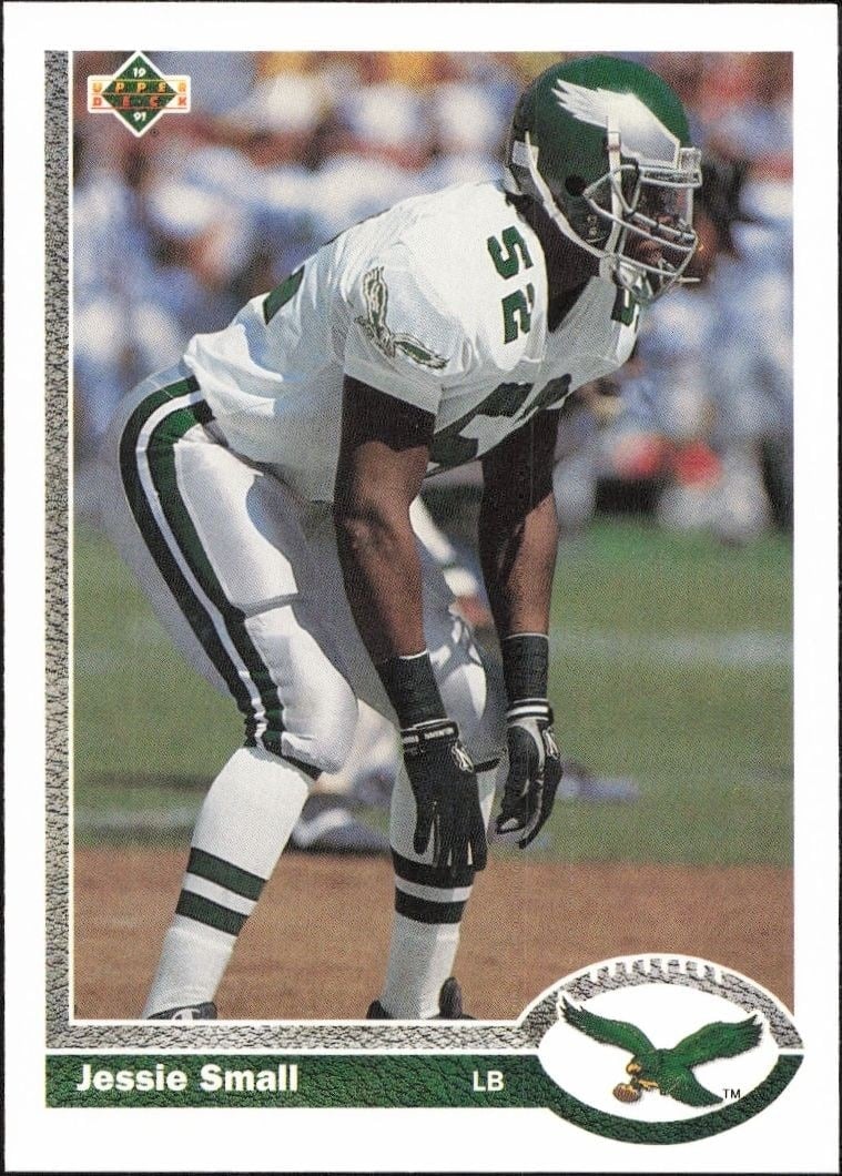 1991 Upper-Deck Jessie Small #439 trading card