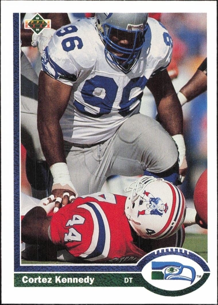 1991 Upper-Deck Cortez Kennedy #491 trading card