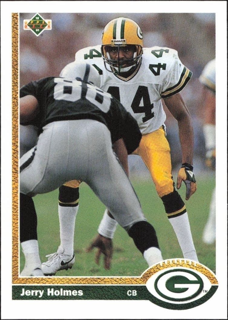 1991 Upper-Deck Jerry Holmes #378 trading card