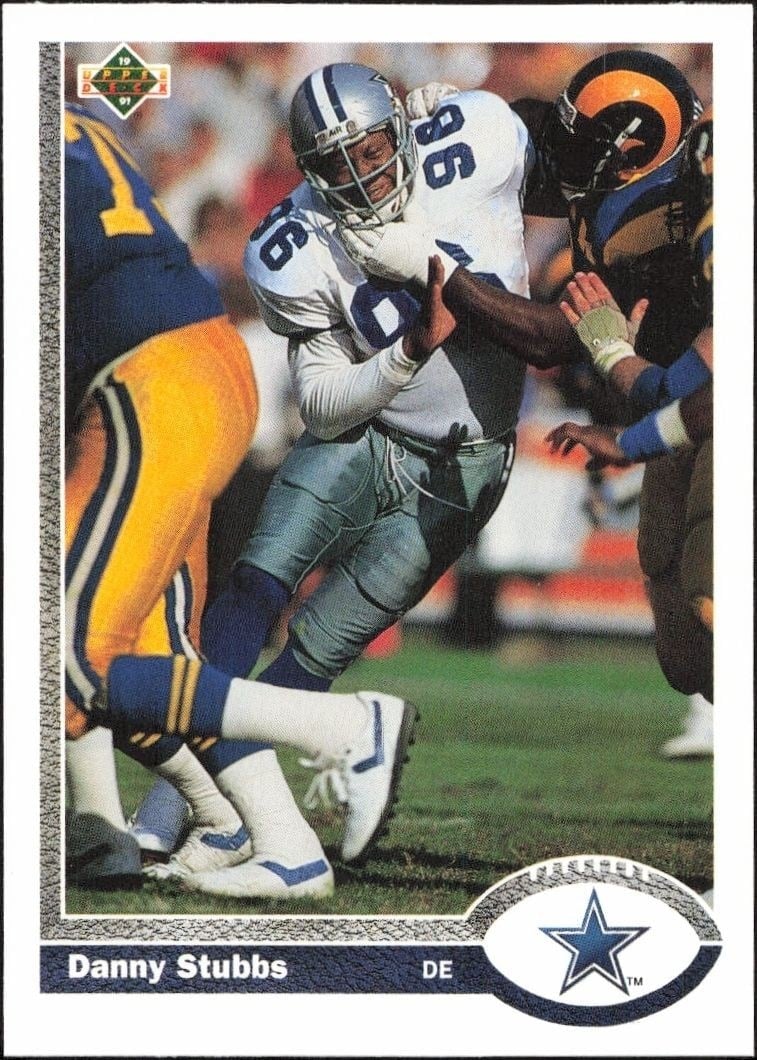 1991 Upper-Deck Danny Stubbs #389 trading card