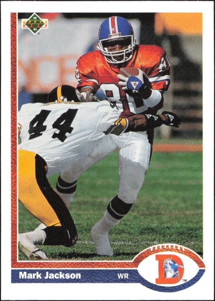 1991 Upper-Deck Mark Jackson #382 trading card