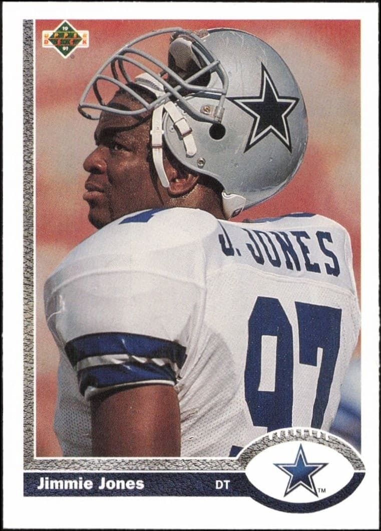 1991 Upper-Deck Jimmie Jones #430 trading card