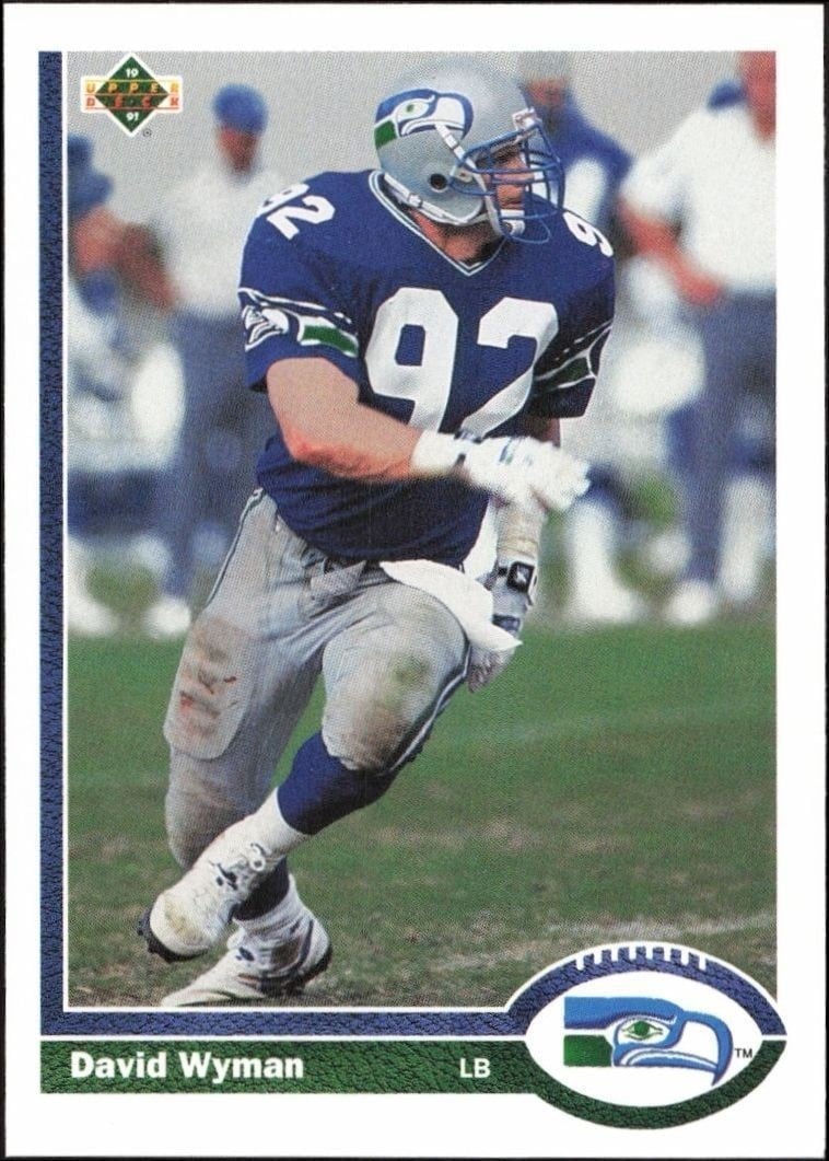1991 Upper-Deck David Wyman #340 trading card