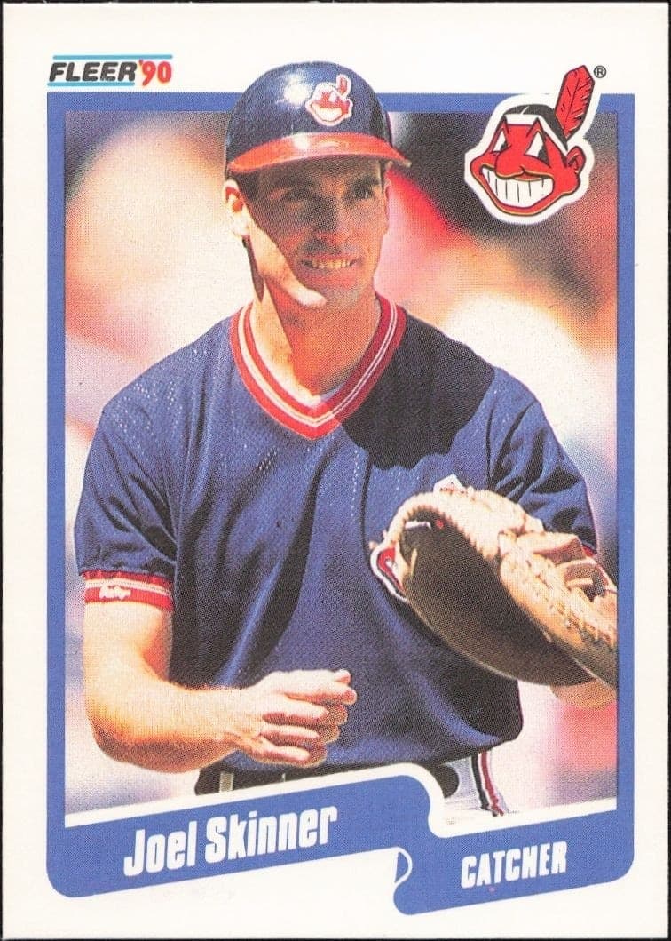 1990 Fleer Joel Skinner #501 trading card