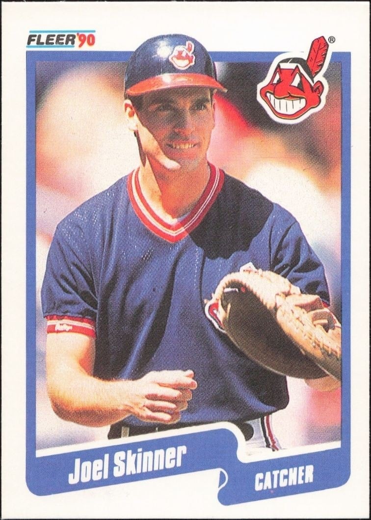 1990 Fleer Joel Skinner #501 trading card