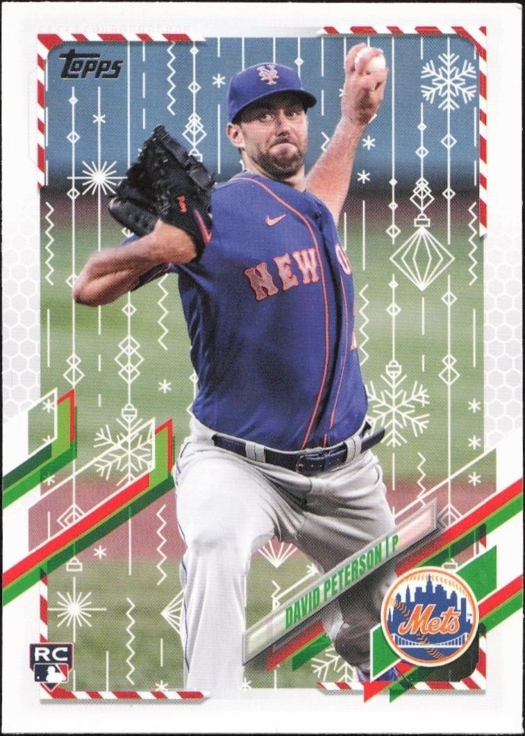 2021 Topps Holiday David Peterson #HW192 trading card