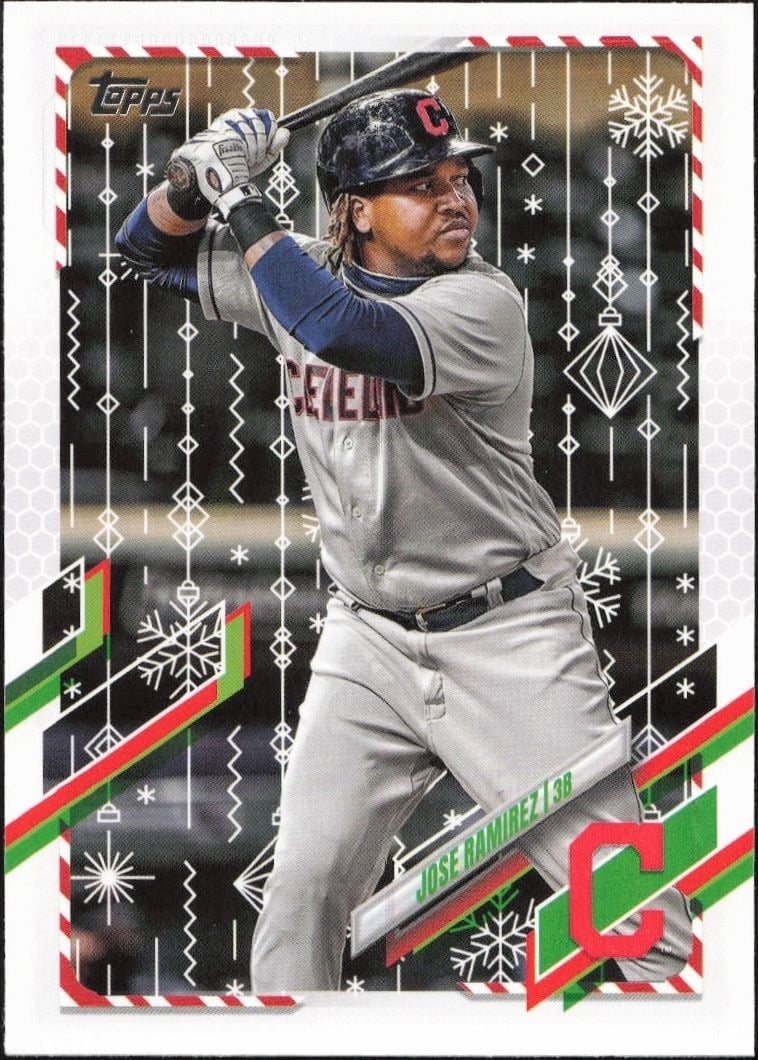 2021 Topps Holiday Jose Ramirez #HW205 trading card
