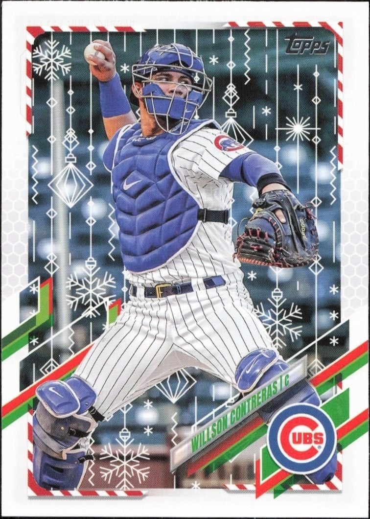 2021 Topps Holiday Willson Contreras #HW188 trading card
