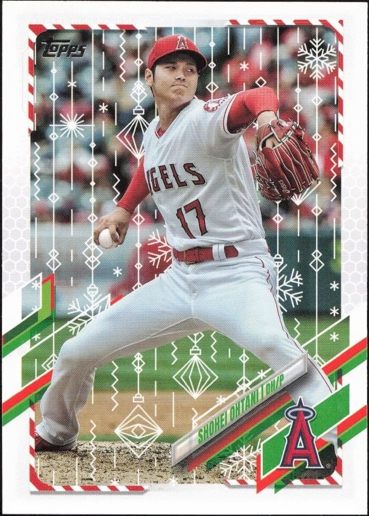 2021 Topps Holiday Shohei Ohtani #HW80 trading card