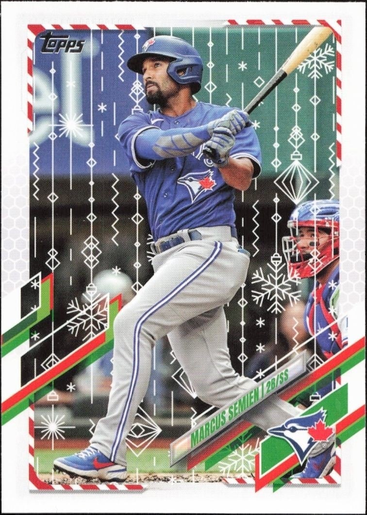 2021 Topps Holiday Marcus Semien #HW211 trading card