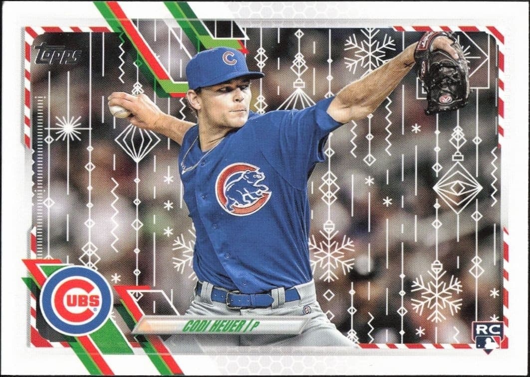 2021 Topps Holiday Codi Heuer #HW147 trading card