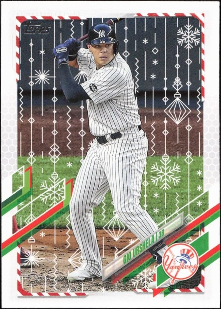2021 Topps Holiday Gio Urshela #HW134 trading card