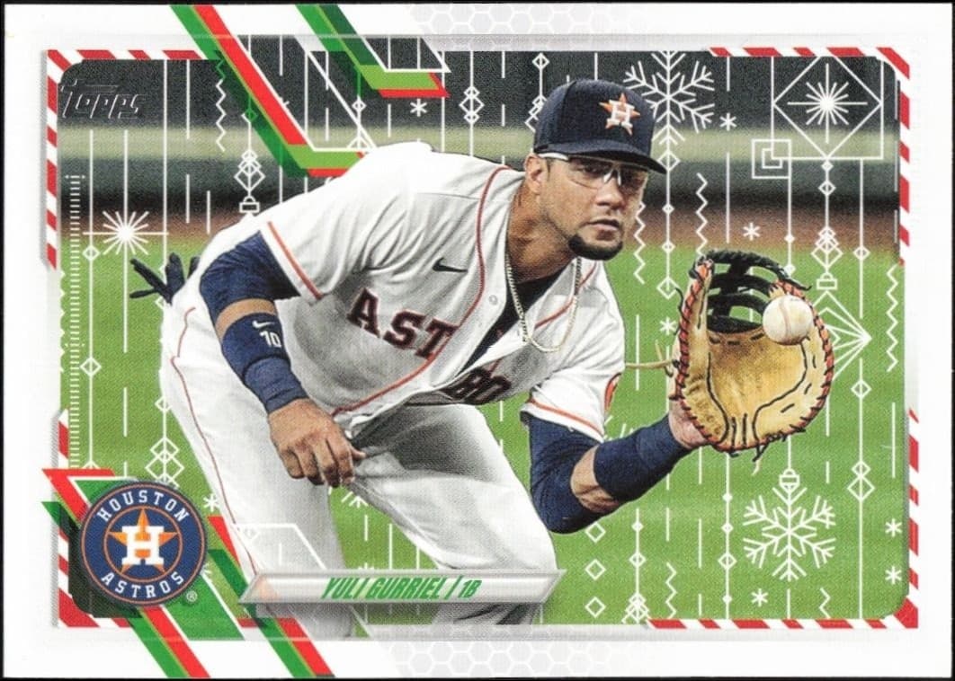 2021 Topps Holiday Yulieski Gurriel #HW51 trading card
