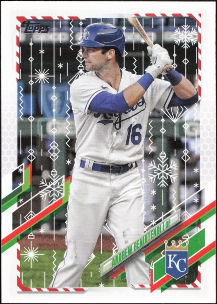 2021 Topps Holiday Andrew Benintendi #HW138 trading card