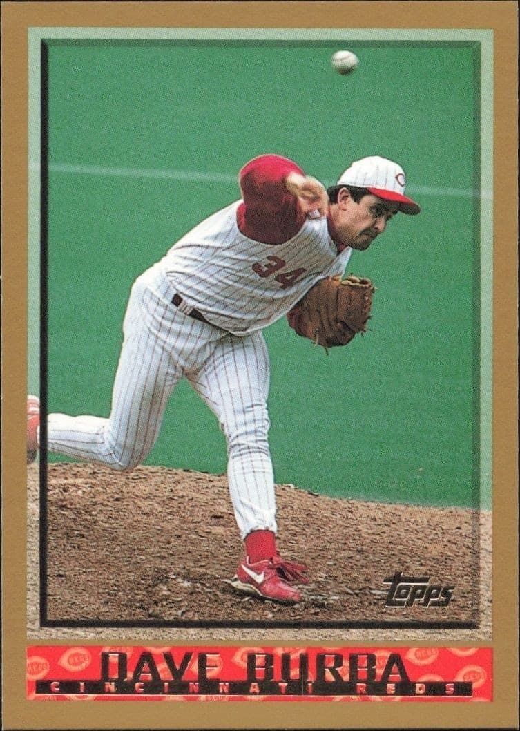 1998 Topps Dave Burba #239 trading card