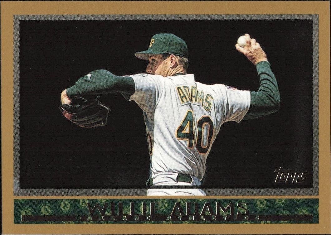Willie Adams 1998 Topps #227 Baseball Trading Card - Front 1998 Topps Willie Adams #227 baseball trading card front