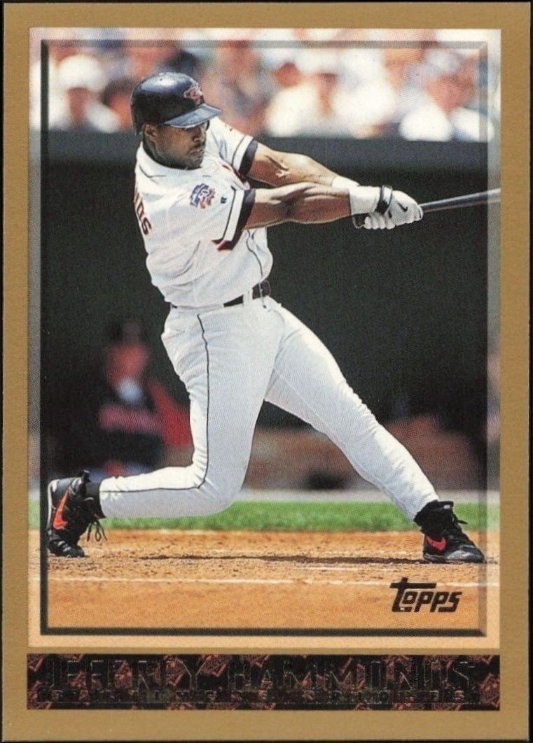 1998 Topps Jeffrey Hammonds #107 trading card