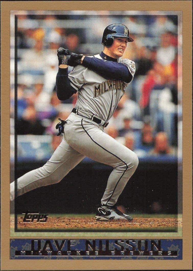 1998 Topps Series 2 Dave Nilsson #355 trading card