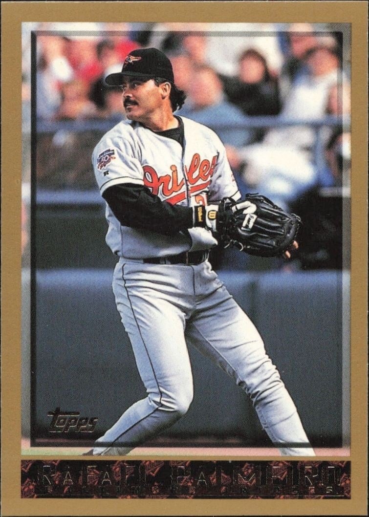 1998 Topps Rafael Palmeiro #50 trading card
