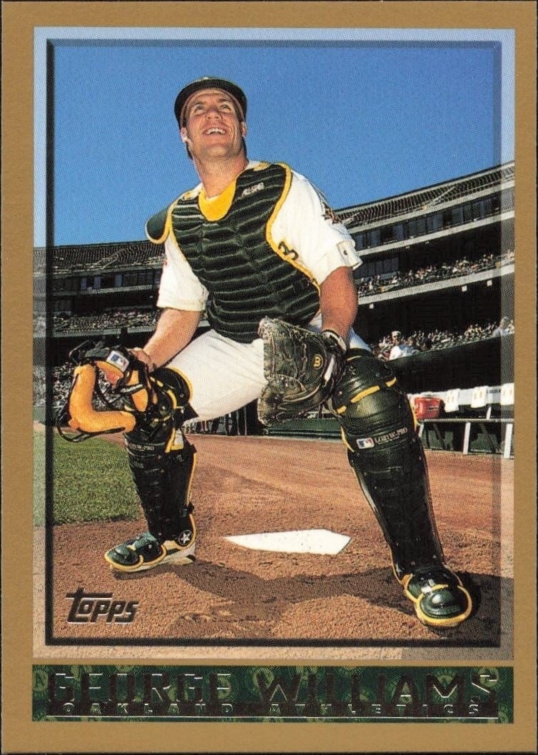 George Williams 1998 Topps #186 Baseball Trading Card - Front 1998 Topps George Williams #186 baseball trading card front