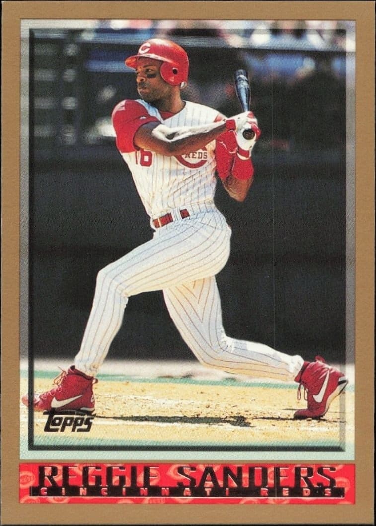 1998 Topps Reggie Sanders #364 trading card