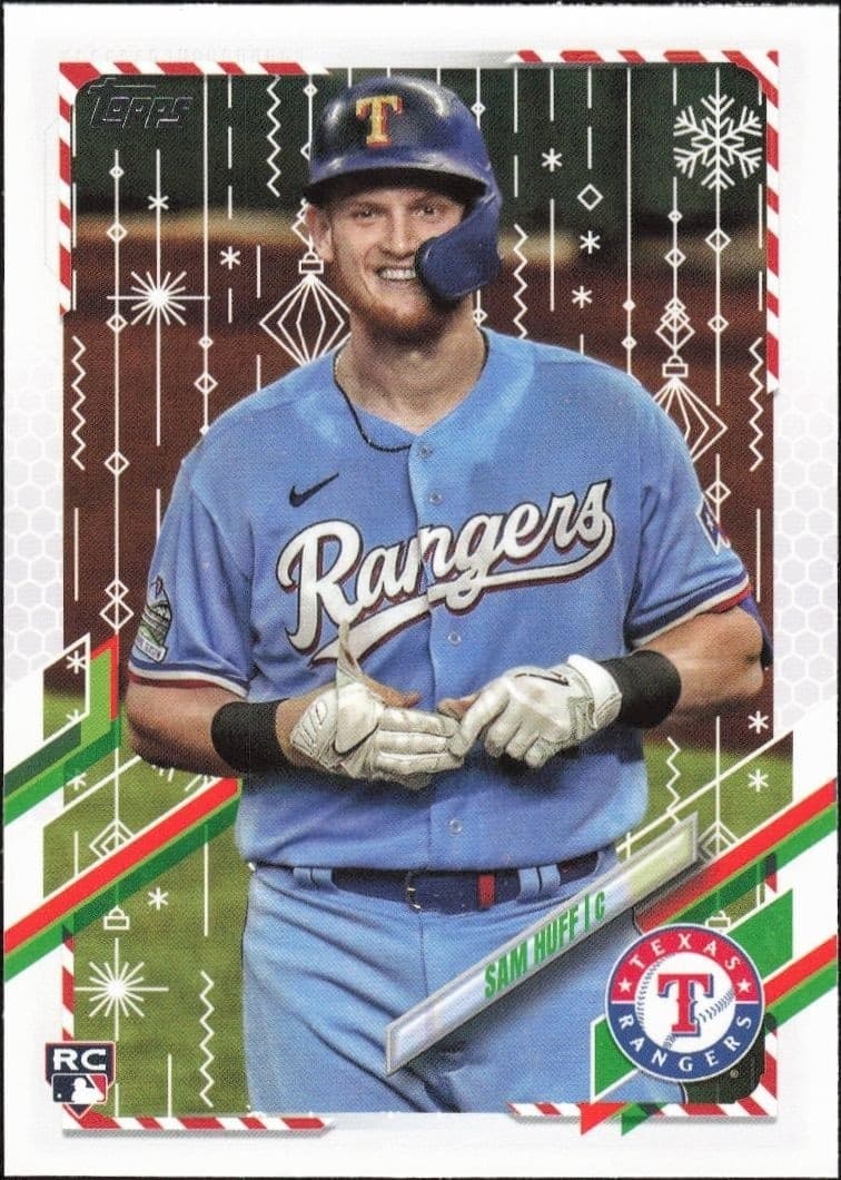 2021 Topps Holiday Sam Huff #HW53 trading card