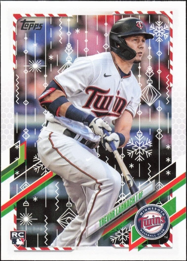 2021 Topps Holiday Trevor Larnach #HW114 trading card