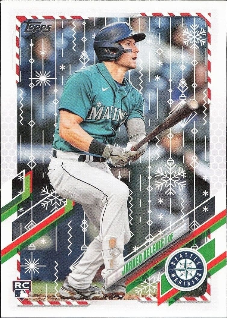2021 Topps Holiday Jarred Kelenic #HW86 trading card