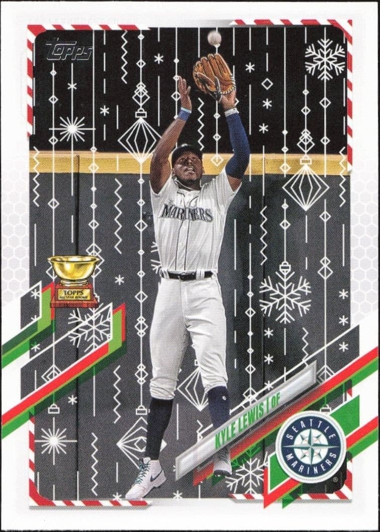 2021 Topps Holiday Kyle Lewis #HW117 trading card