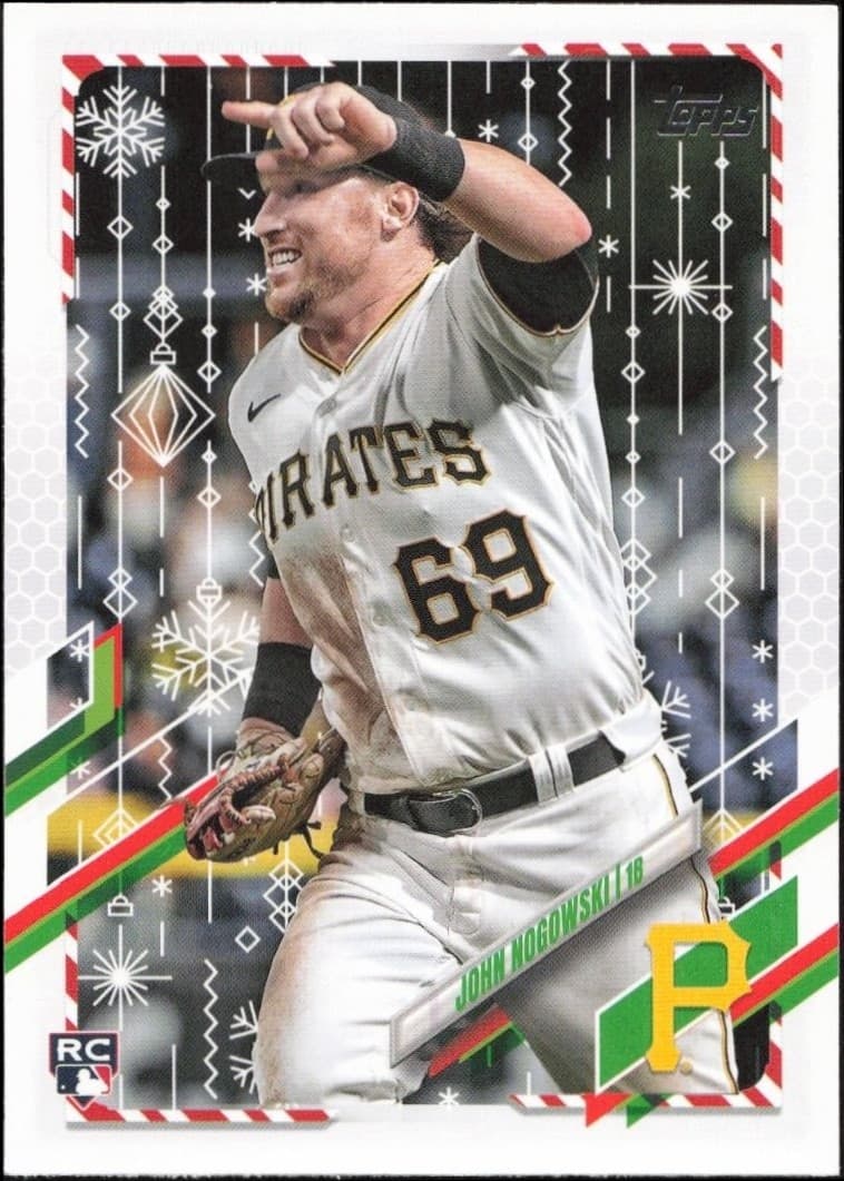 2021 Topps Holiday John Nogowski #HW103 trading card