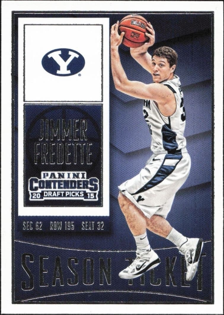 2015-16 Panini Contenders Draft Picks Jimmer Fredette #44 trading card