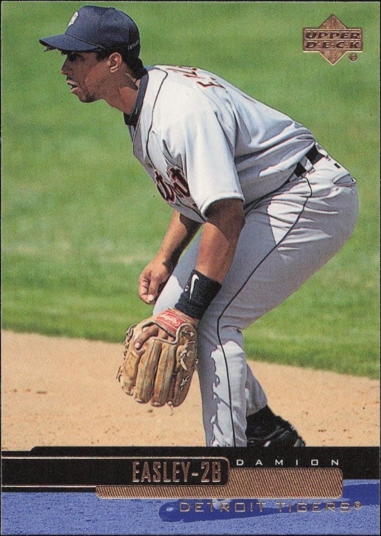 Damion Easley 2000 Upper Deck #112 Baseball Trading Card - Front 2000 Upper Deck Damion Easley #112 baseball trading card front